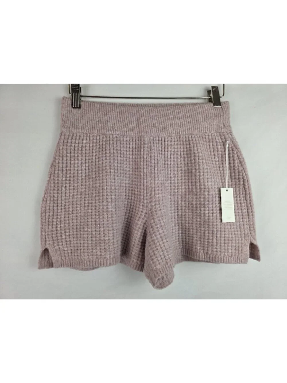 Abercrombie & Fitch Lounge Collection Women's Shorts Size Small Pink Soft Waffle